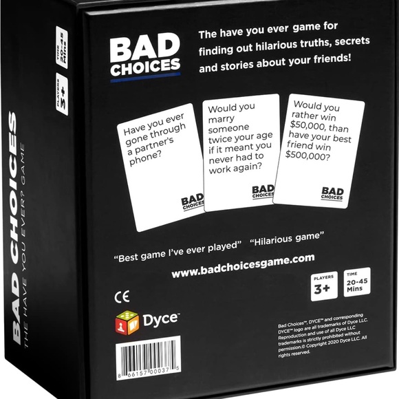 Bad Choices Party Game - Picture 7 of 8